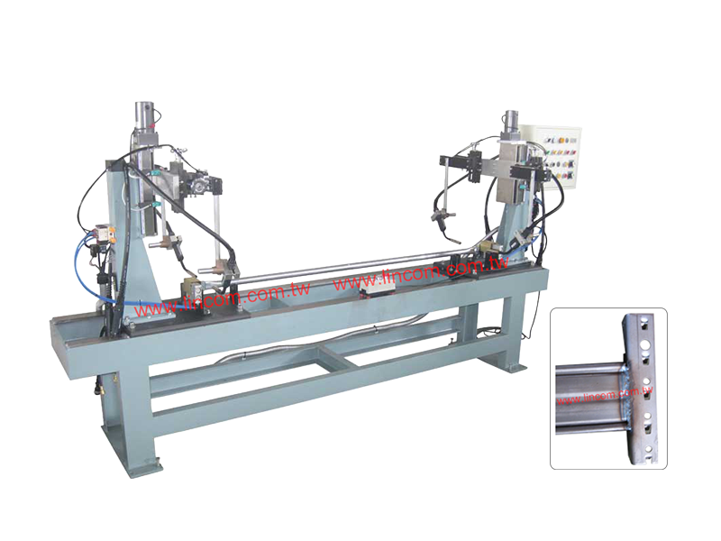 Co2 auto welder for storage box beam.