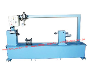 Horizontal welding machine. OTC digital co2/mig welder.