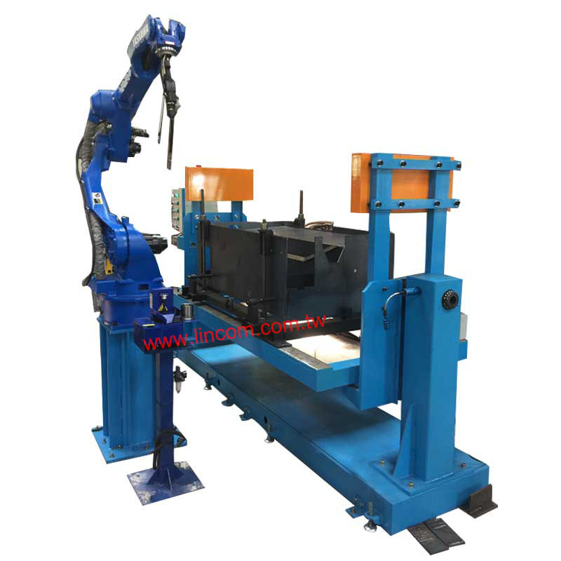 Welded scaffolding framework.