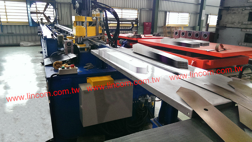 Circuit transformer panel making line.