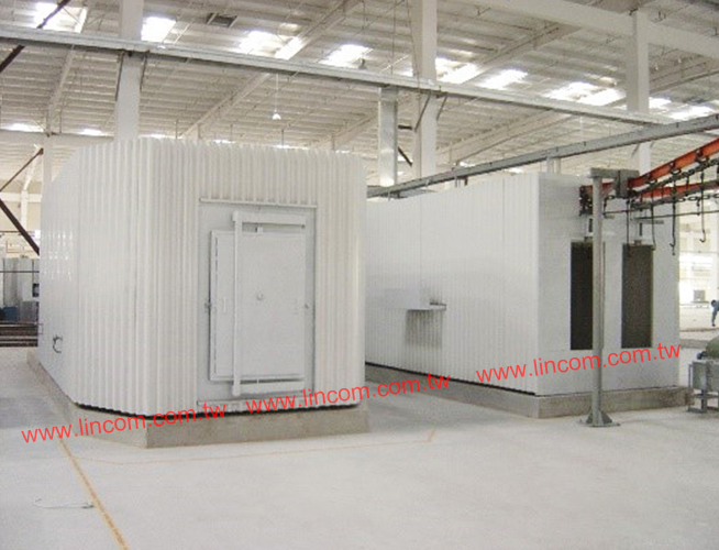 Enameling machine full line for water heater inner tank manufacturing whole plant equipment.